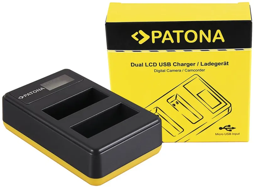 Nabíjačka akumulátorov Paton pre Foto Dual LCD Nikon EN-EL14, USB