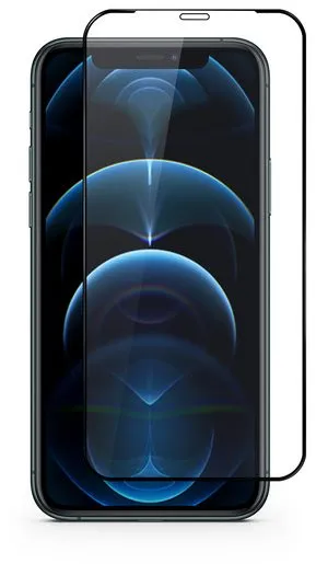 Ochranné sklo EPIC Edge to Edge Glass iPhone 12 / iPhone 12 Pro čierny