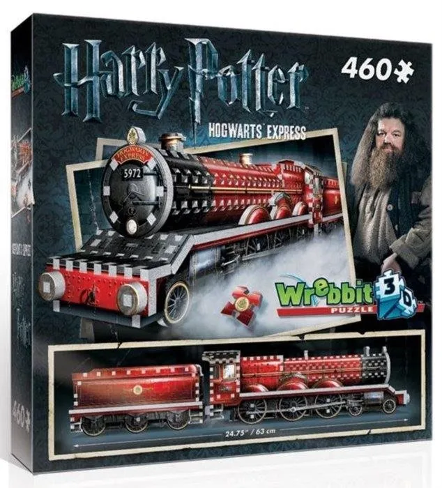 3D puzzle Wrebbit 3D puzzle Harry Potter: Rokfortský expres 460 dielikov