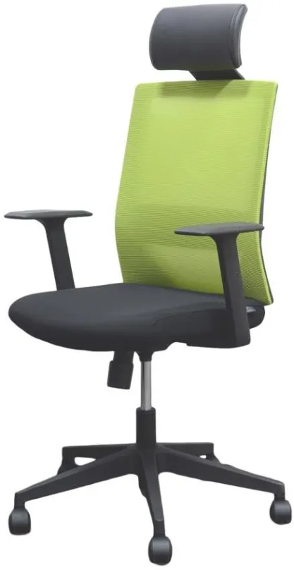 Kancelárska stolička DALENOR Berry HB, textil, zelená