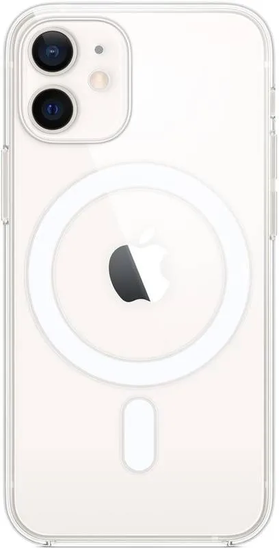 Kryt na mobil Apple iPhone 12 Mini Silikónový kryt s MagSafe priehľadný