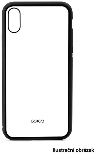 Kryt na mobil Epico Glass Case iPhone 7/8/SE (2020)/SE (2022) - transparentná/čierna