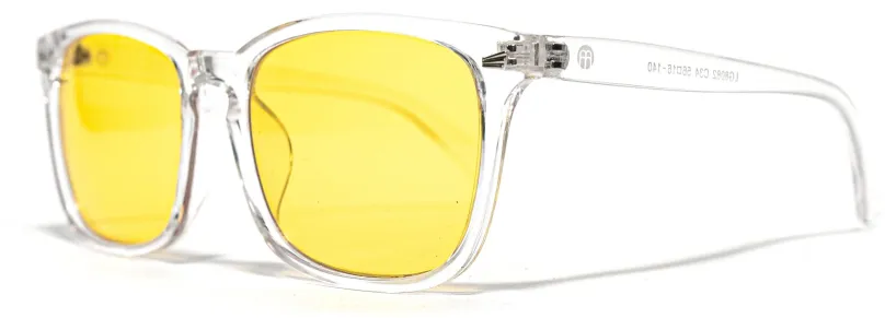 Okuliare na počítač BrainMax okuliare blokujúce 80% modrého svetla, Transparent