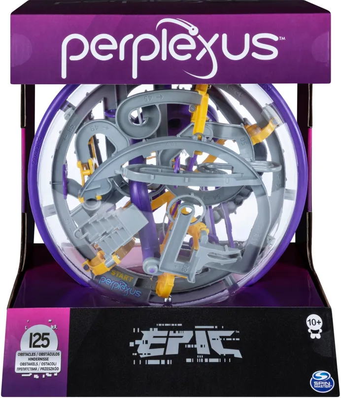 Hlavolam Perplexus Epic 2019, materiál plast, ľahká obtiažnosť, vhodné od 8 rokov