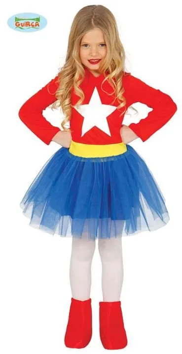 Kostým Detský Kostým Supergirl - Superdievča - vel.5-6 rokov