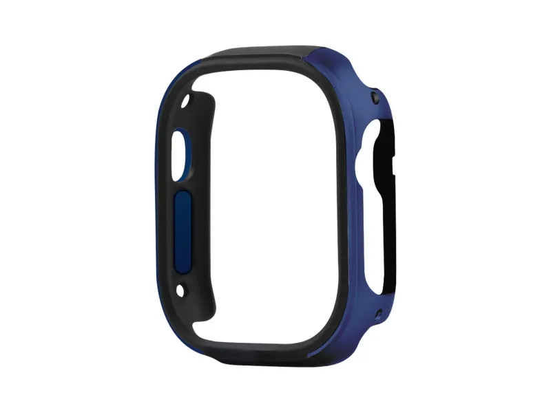 COTECi celoplošné ochranné hliníkové púzdro pre Apple Watch Ultra 49mm modrá