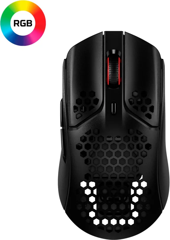 Herná myš HyperX Pulsefire Haste Wireless Gaming Mouse Black