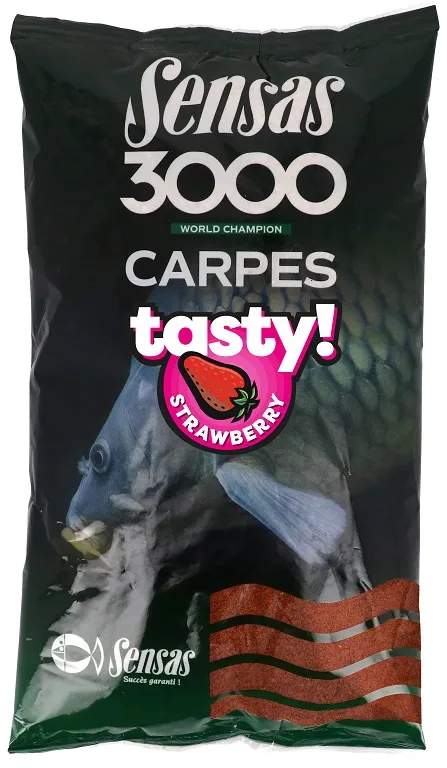 Sensas Vnadiaca zmes 3000 Carp Tasty Strawberry 1kg