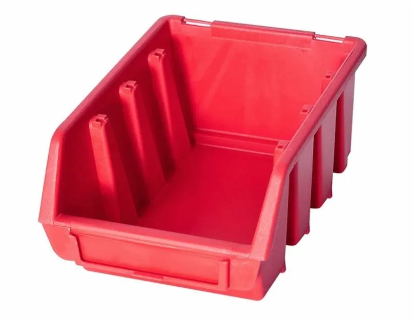 Box na náradie Patrol Plastový box Ergobox 1 7,5 x 11,2 x 11,6 cm, červený