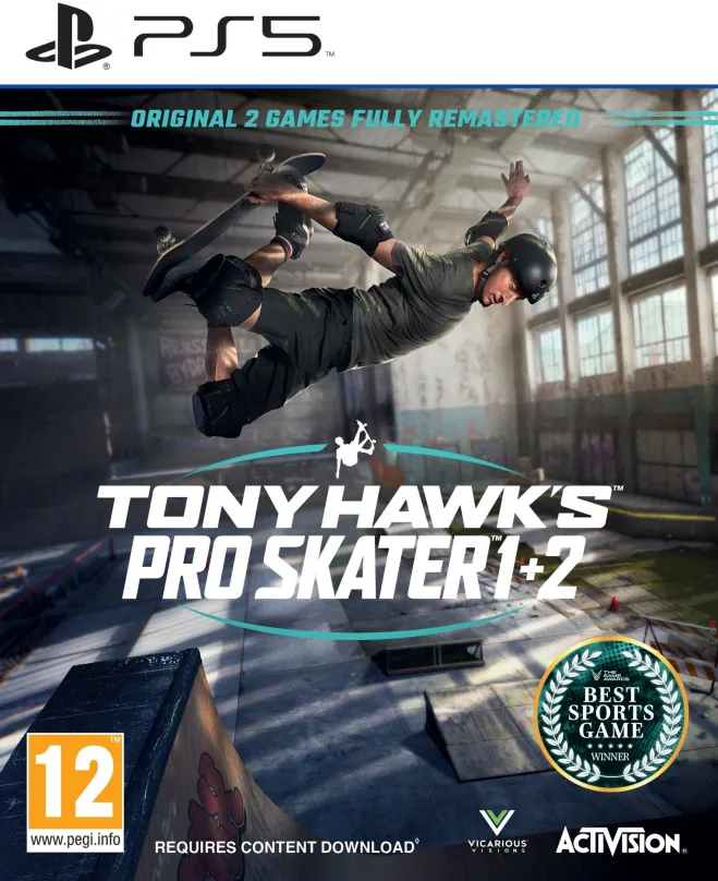 Hra na konzole Tony Hawks Pro Skater 1+2 - PS5