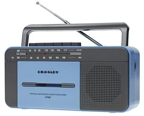 Rádiomagnetofón Crosley CT102A - Blue