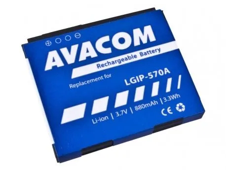 Batérie pre mobilný telefón Avacom pre LG KP500 Li-Ion 3.7V 880mAh (náhrada LGIP-570A)
