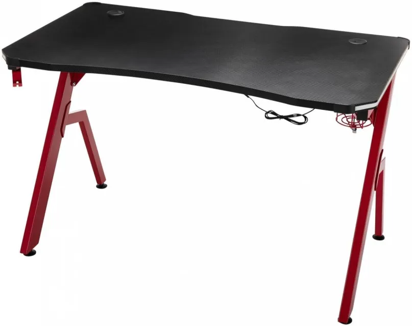 Herný stôl BHM GERMANY Arvada 120 cm, červený