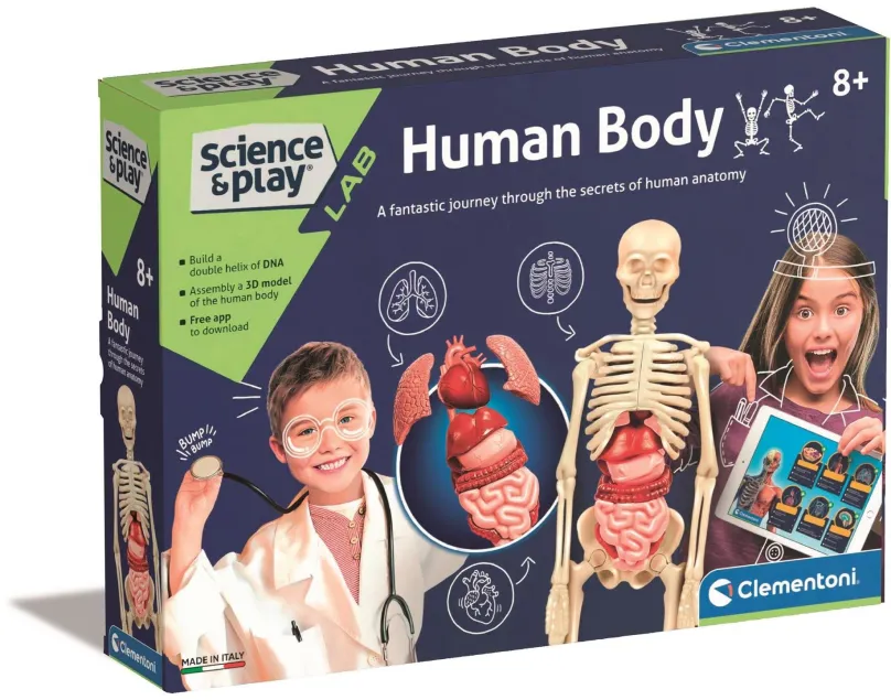 Experimentálna sada Science & Play - Ľudské telo