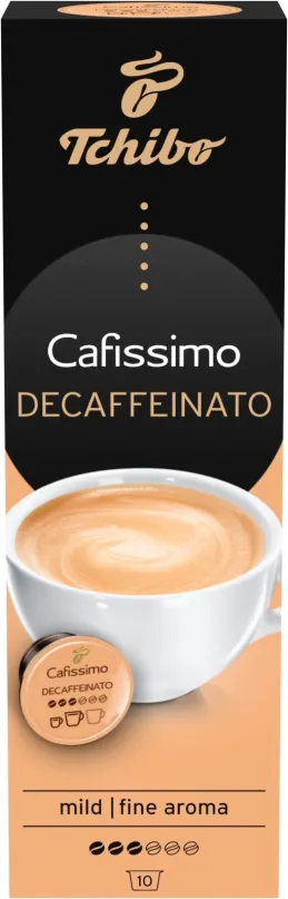 Kávové kapsule Tchibo Cafissimo Caffé Crema Decaffeinated 70g