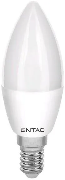 LED žiarovka ENTAC LED žiarovka E14 sviečka 6,5 W 540lm teplá, ekv. 44W