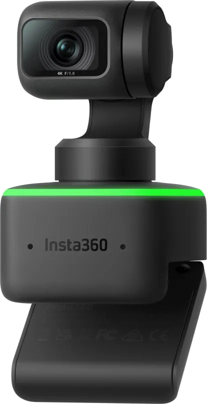 Webkamera Insta360 Link, s rozlíšením 4K (3264 x 2448 px), Full HD (1920 x 1080 px) a HD (