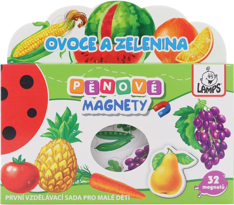 Magnet Penové magnety - Ovocie a zelenina