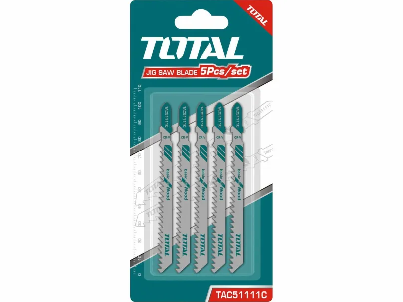 Súprava pílových listov Total-Tools plátky do priamočiarej píly TAC51111C