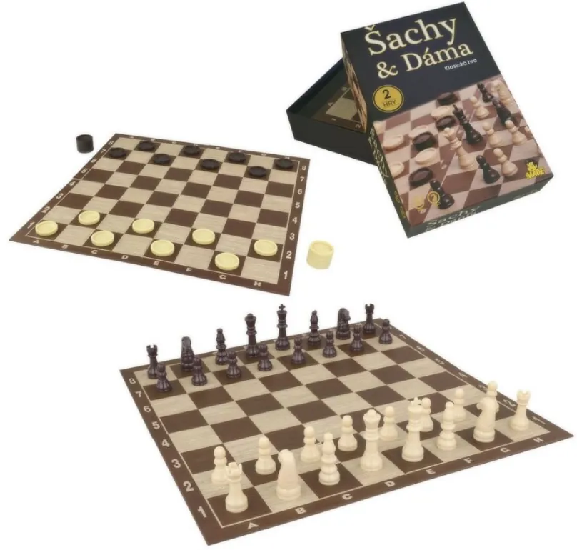 Spoločenská hra Šach a Dáma