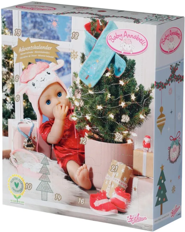 Adventný kalendár Baby Annabell Adventný kalendár 2021