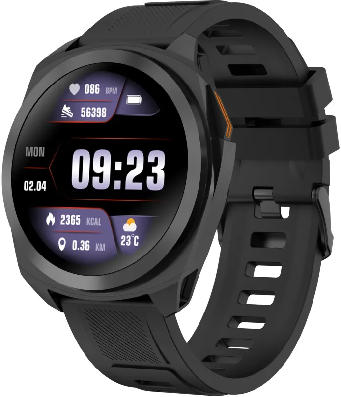 Chytré hodinky Canyon Maverick SW-83 Black, pre mužov aj ženy, kompatibilné s Android a iO