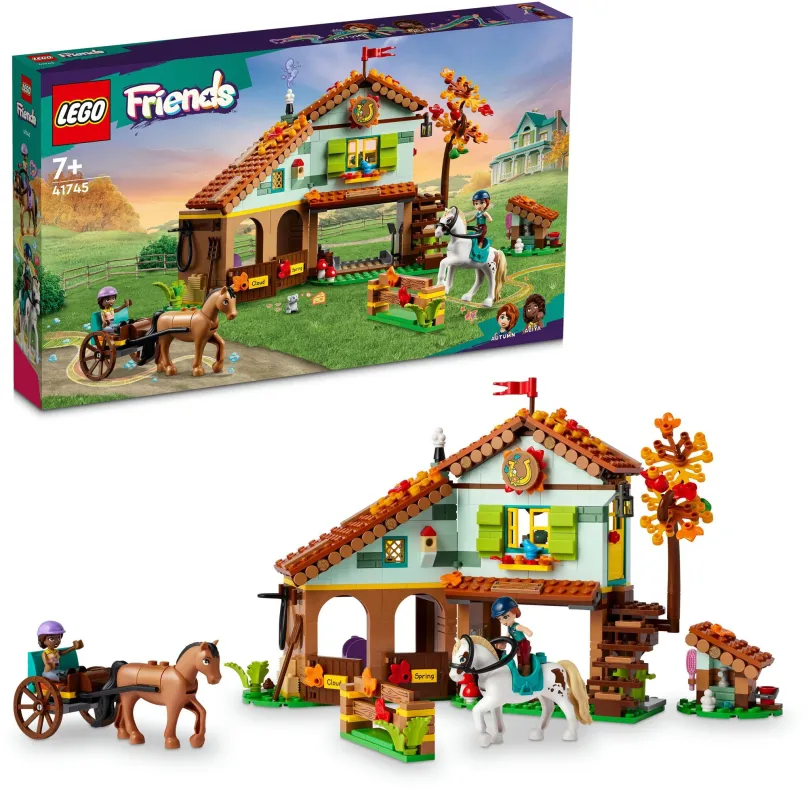 LEGO stavebnica LEGO® Friends 41745 Autumn a jej konská stajňa