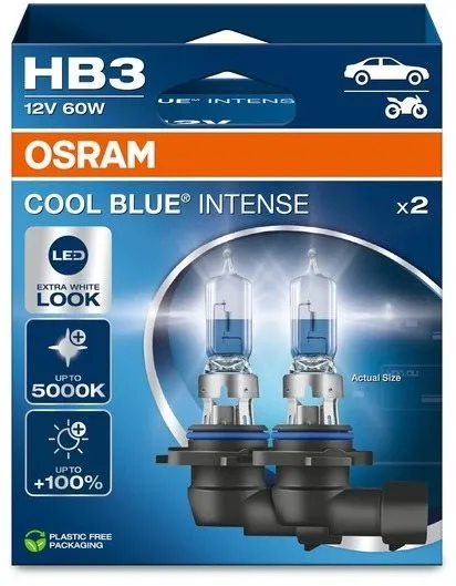 Autožiarovka OSRAM HB3 Cool Blue Intense Next Generation, 12V, 60W, P20d, Duobox