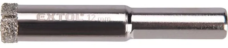 Vrták EXTOL PREMIUM korunka vykružovacia diamantová, O 12mm, 8801980