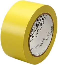 Lepiaca páska 3M™ univerzálna označovacia PVC lepiaca páska 764i, žltá, 50 mm x 33 m