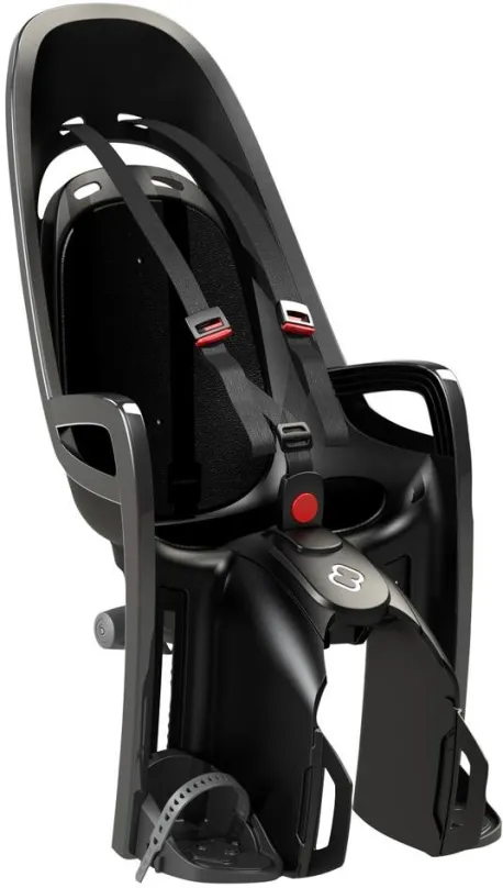 Detská sedačka na bicykel HAMAX s adaptérom Zenith Grey/Black