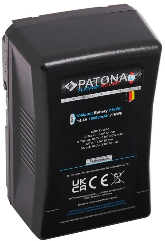 Batéria pre fotoaparát PATONA V-Mount kompatibilná so Sony BP-230W