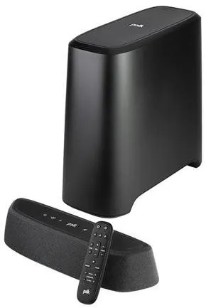 SoundBar Polk Audio MagniFi Mini AX, 3.1, s výkonom 100 W, aktívny bezdrôtový subwoofer, H