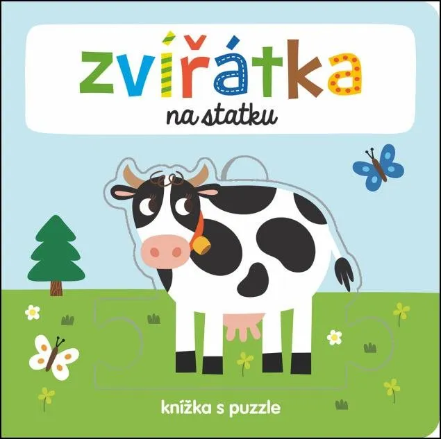 Svojtka & Co. Knižka s puzzle: Zvieratká na statku
