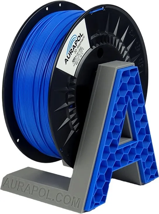 Filament AURAPOL PLA 3D Filament Modrá L-EGO 1 kg 1,75 mm AURAPOL, materiál PLA, priemer 1