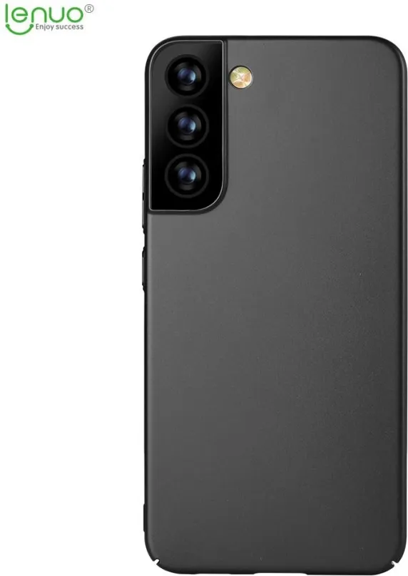 Kryt na mobil Lenuo Leshield obal pre Samsung Galaxy S22+ 5G, čierna