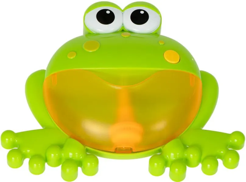 Hračka do vody Penová hračka do kúpeľa s generátorom bubliniek žaba
