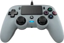 Gamepad Nacon Wired Compact Controller PS4 - strieborný