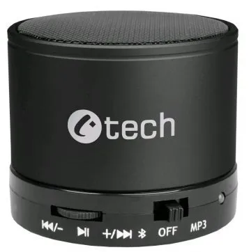 Bluetooth reproduktor C-TECH SPK-04B, aktívny, Bluetooth, mikrofón, výdrž batérie 3 h