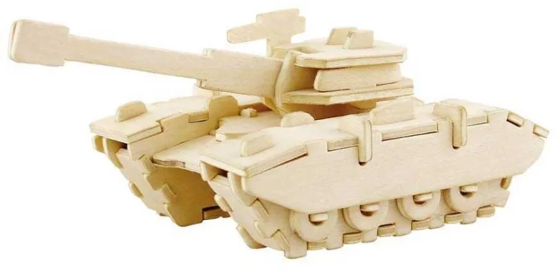 3D puzzle Robotime Drevené 3D puzzle - Tank