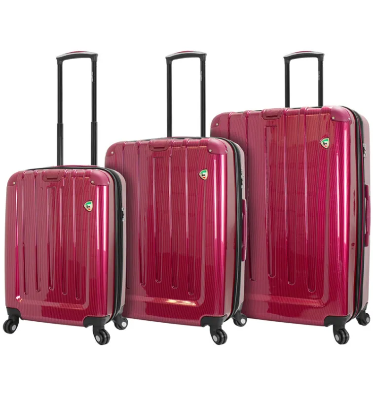 Sada cestovných kufrov MIA TORO M1321 / 3 - vínová