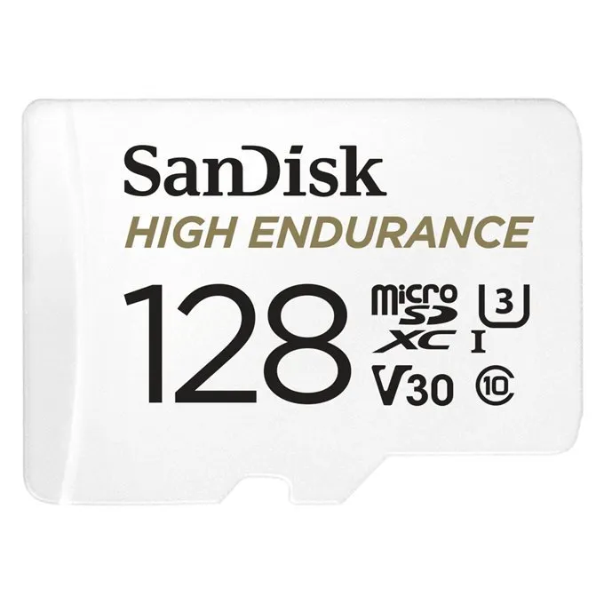 Pamäťová karta SanDisk MicroSDXC High Endurance Video U3 V30 + SD adaptér