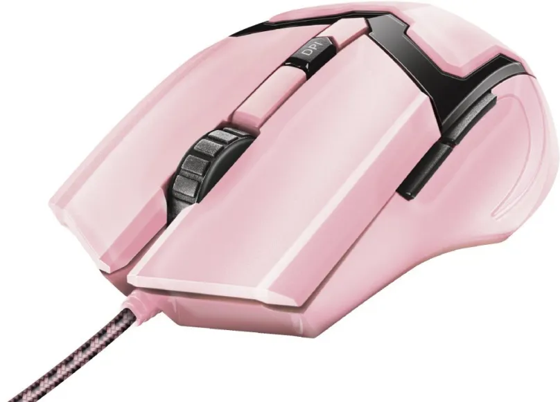 Herná myš Trust GXT 101P Gav Optical Gaming Mouse - pink