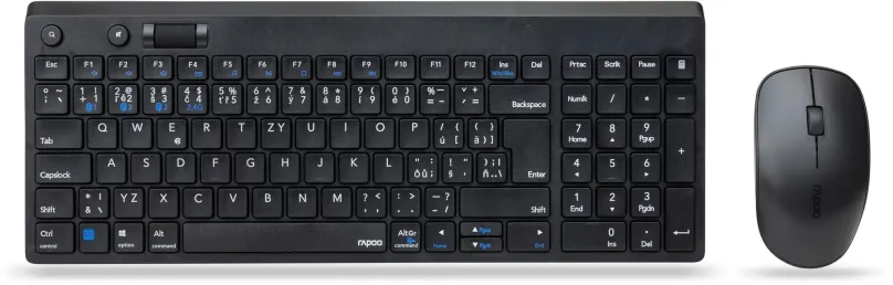 Set klávesnice a myši Rapoo 8050T Set - SK/SK