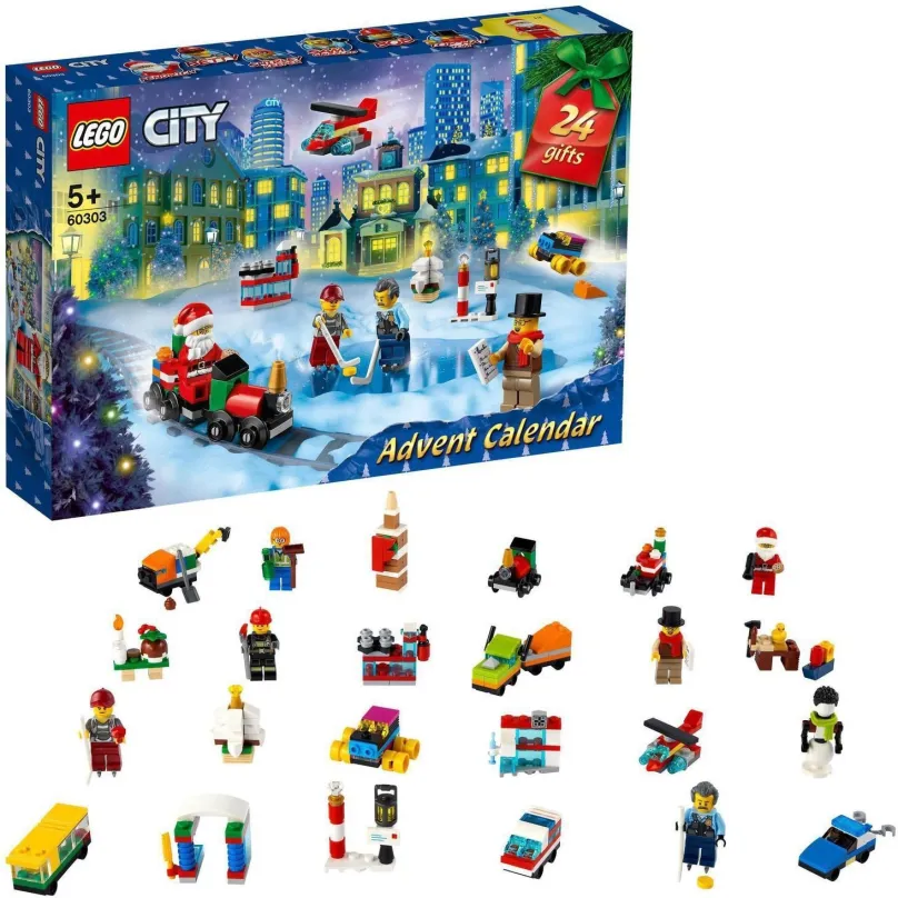Adventný kalendár LEGO® City 60303 Adventný kalendár LEGO® City