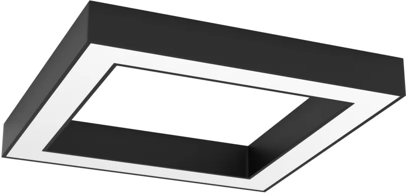 Stropné svetlo IMMAX NEO CANTO Smart stropné svietidlo 80x80cm 60W čierne Zigbee 3.0