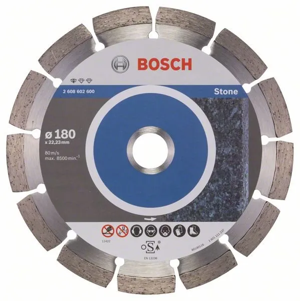 Diamantový kotúč Bosch Standard for Stone 180x22.23x2x10mm 2.608.602.600