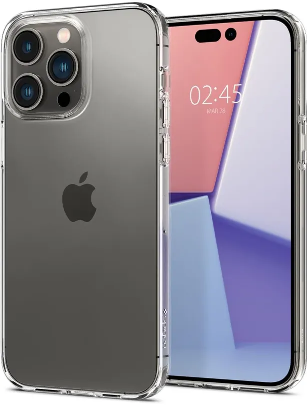 Kryt pre mobil Spigen Liquid Crystal Crystal Clear iPhone 14 Pro, pre Apple iPhone 14 Pro,