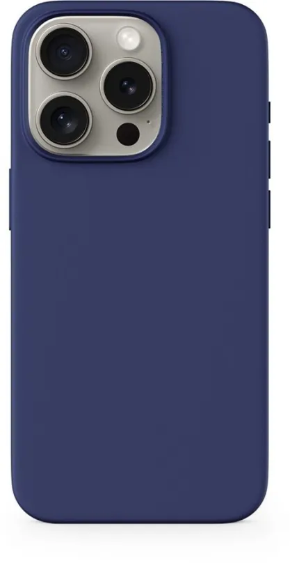 Kryt na mobil Epico Mag+ silikónový kryt pre iPhone 15 Pro s podporou MagSafe - modrý