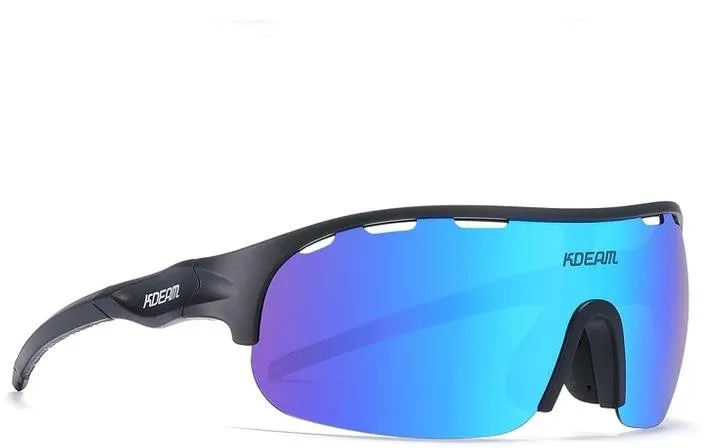 Cyklistické okuliare KDEAM Lansing 05 Black / Blue